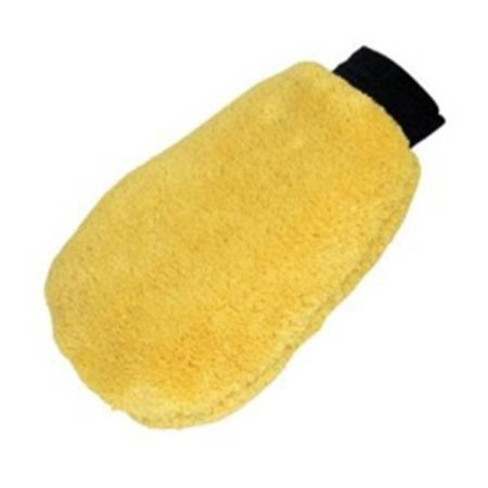 TINKERTOOLS 40307 Wash Mitt Super Absorbent Microfiber Sponge Lined; Elastic Cuff Carded TI647195